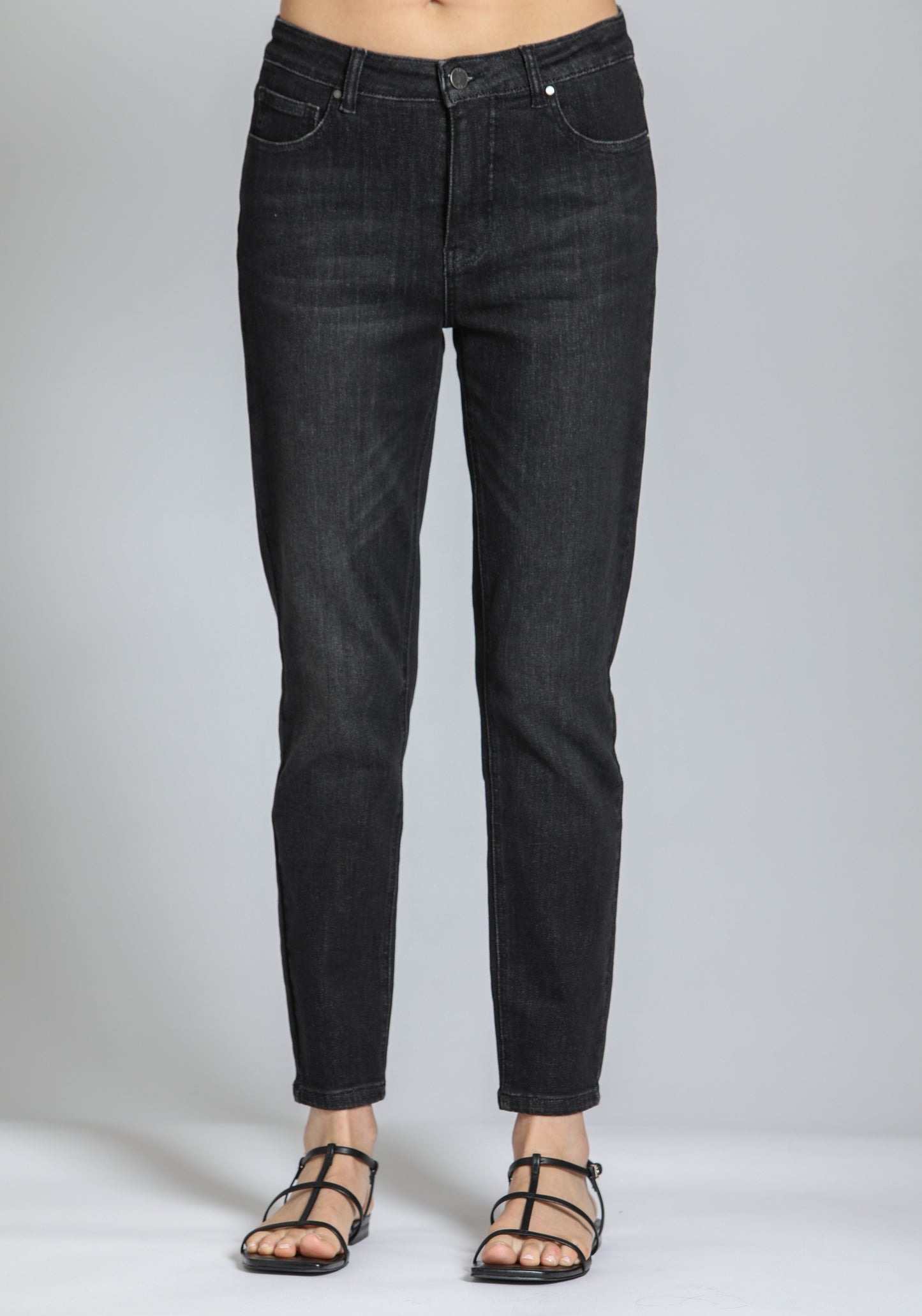 Liberty Skinny Ankle Jean Black