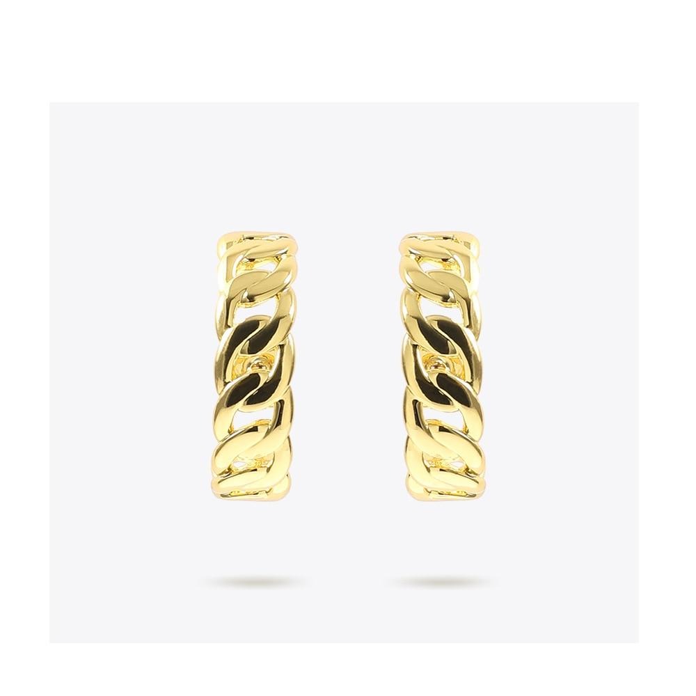 ink Chain Stud Earrings