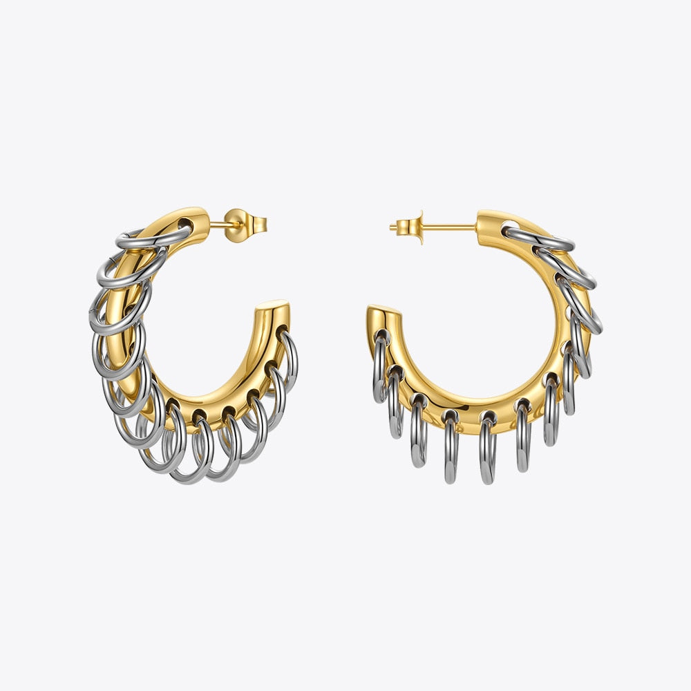 Punk Hoop Earring
