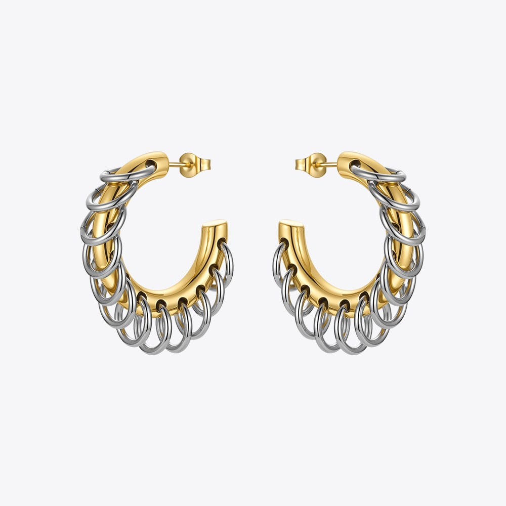 Punk Hoop Earring
