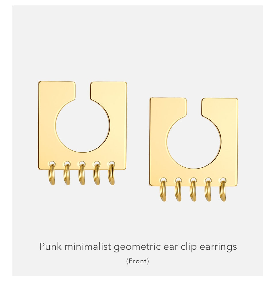 Square Ear Cuff