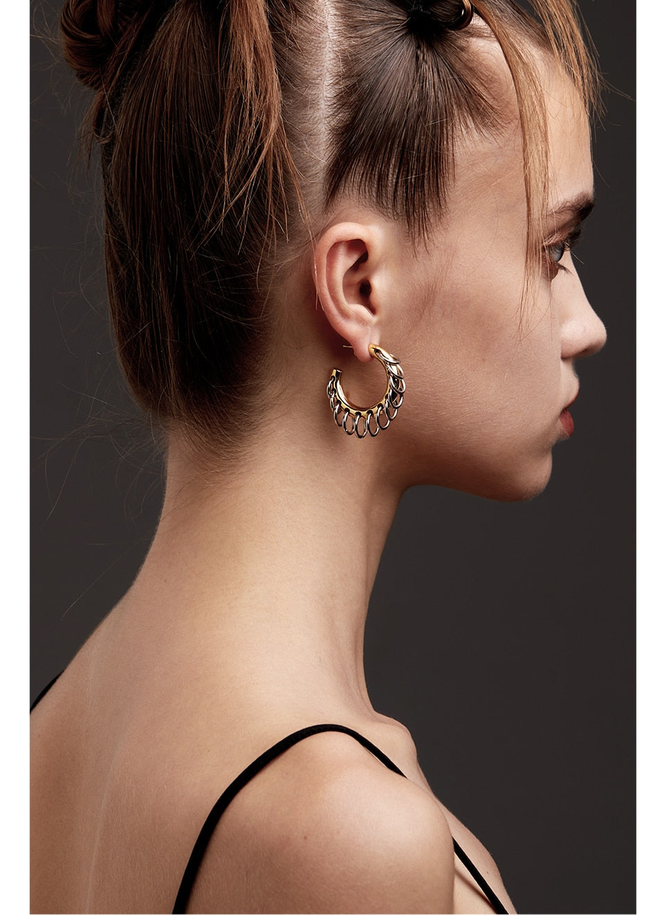Punk Hoop Earring