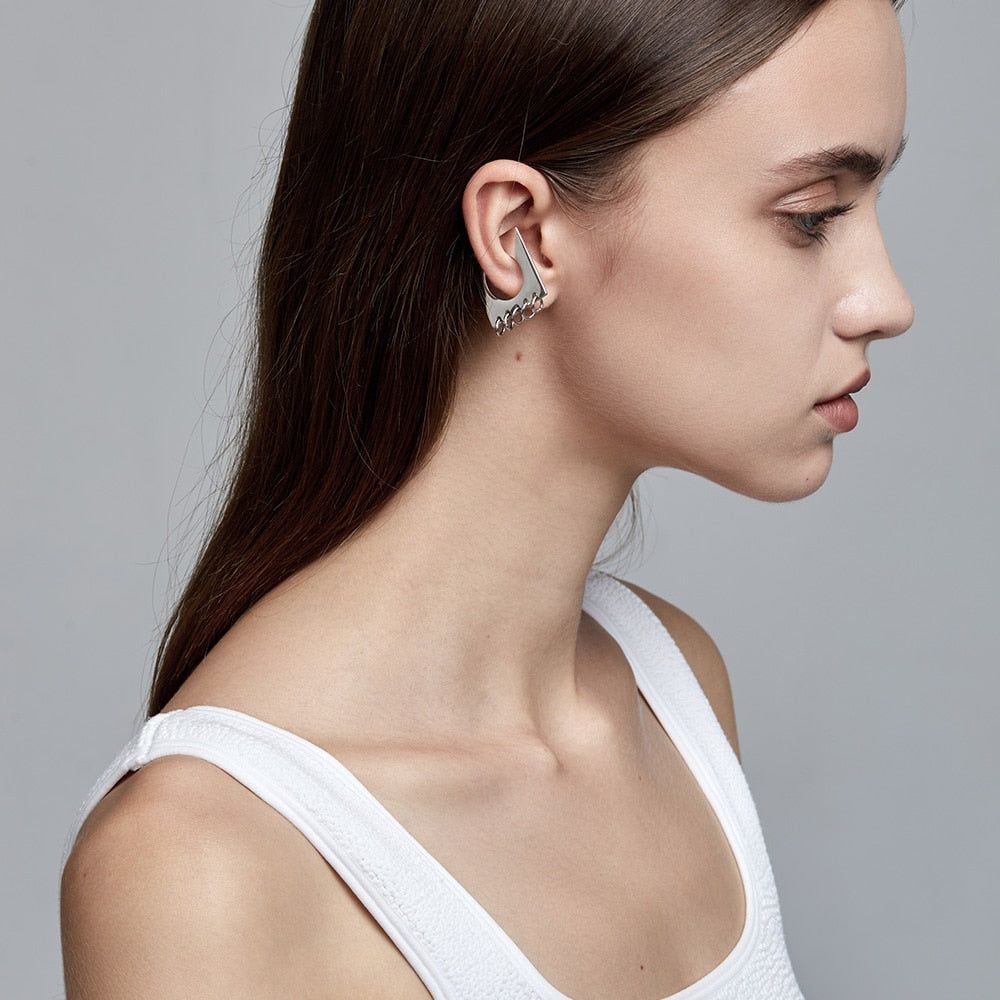 Square Ear Cuff