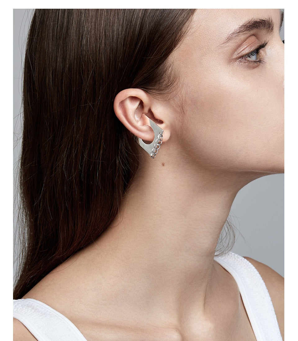 Square Ear Cuff