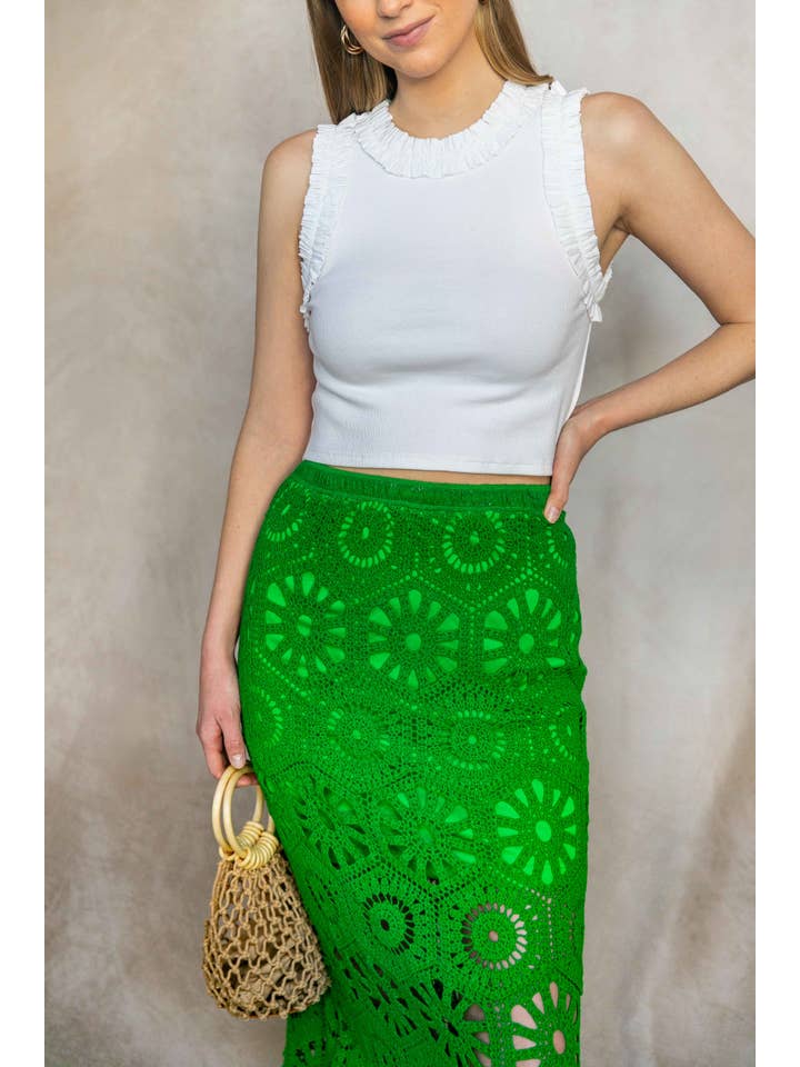 Crochet Maxi Skirt