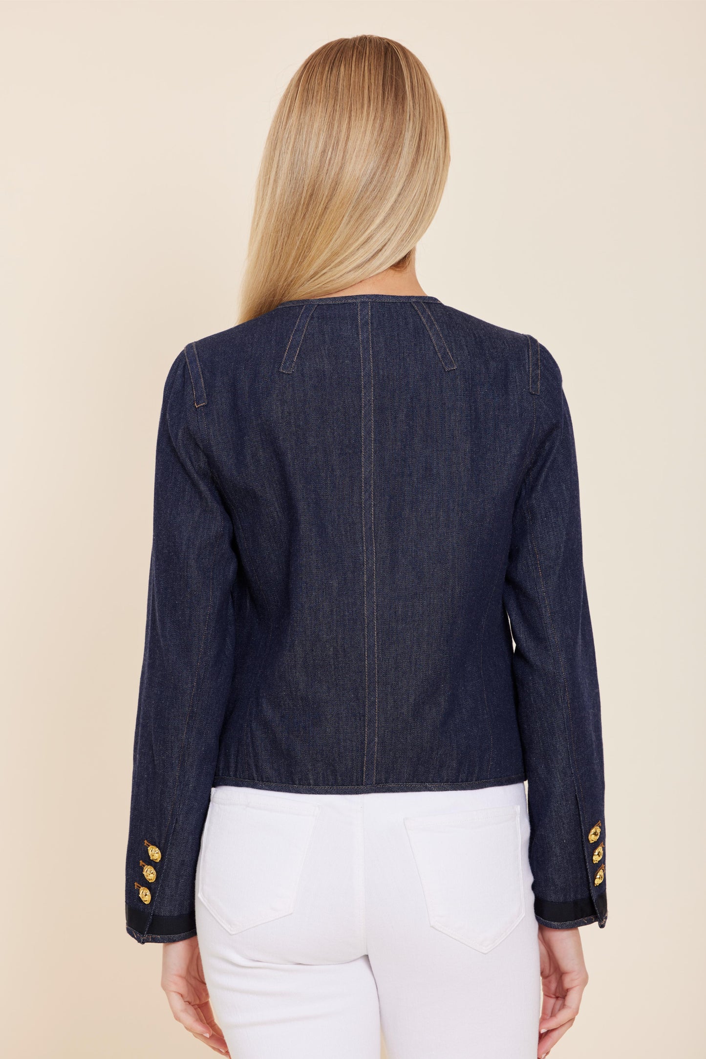 Bow Denim Jacket