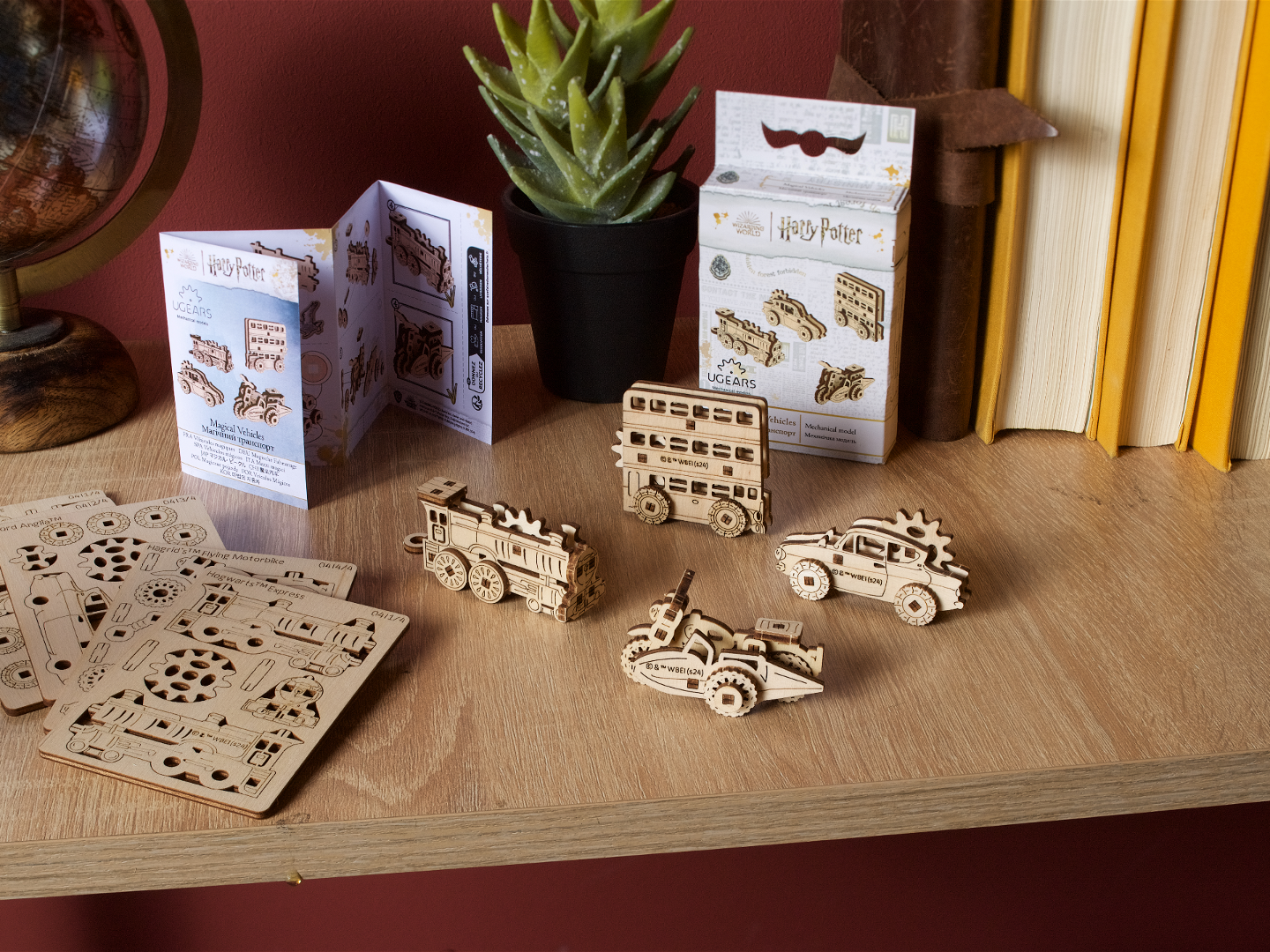 UGears U-Fidgets Magical Vehicles