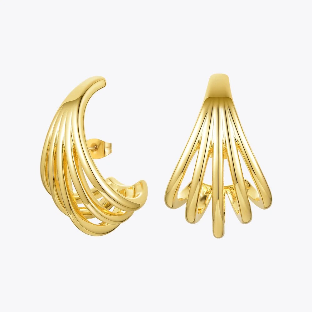 Tina 18K Gold Plated Earrings