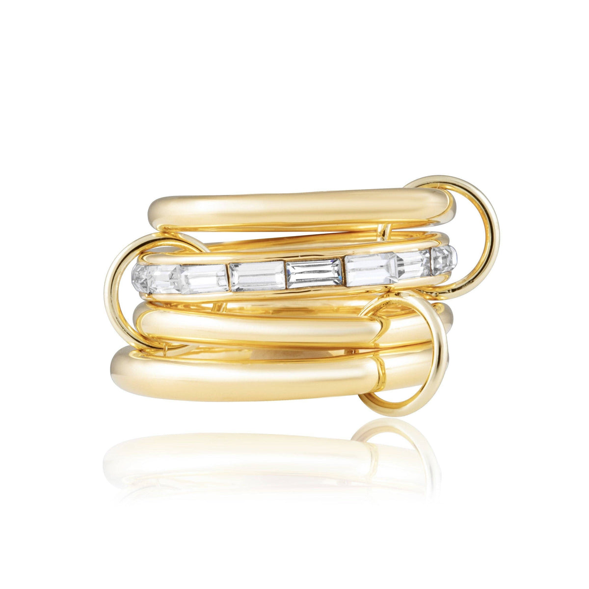 Sadie Stacked Ring: 8