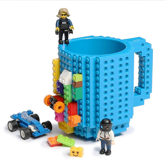 Building Block Mug - Blue