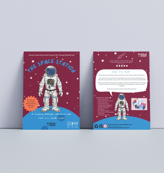 The Space Station - Children’s Escape Room (7-10) Board Game