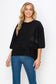 Knit Crepe Top