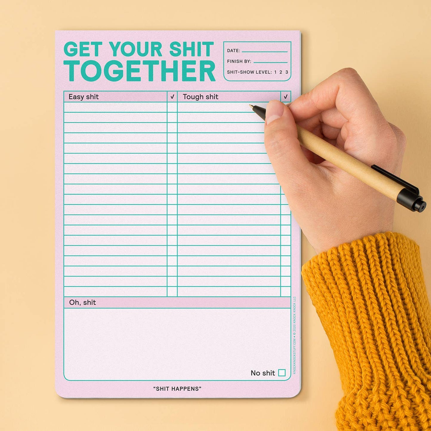 Get Your Shit Together Pad #12619