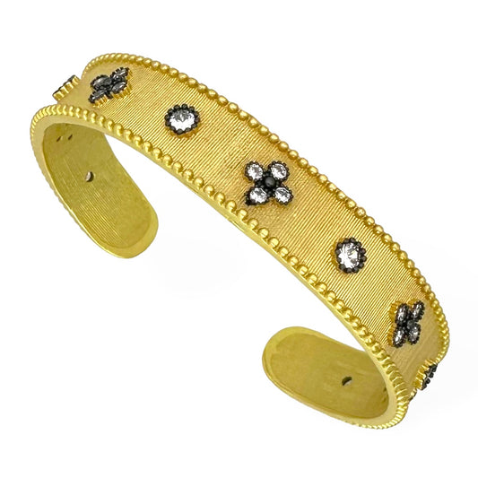 BRUSHED GOLD CUFF  JB3930
