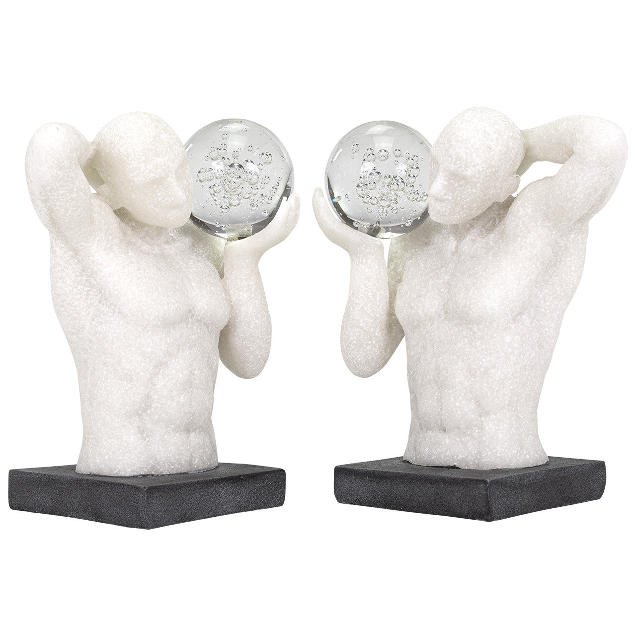Atlas bookends