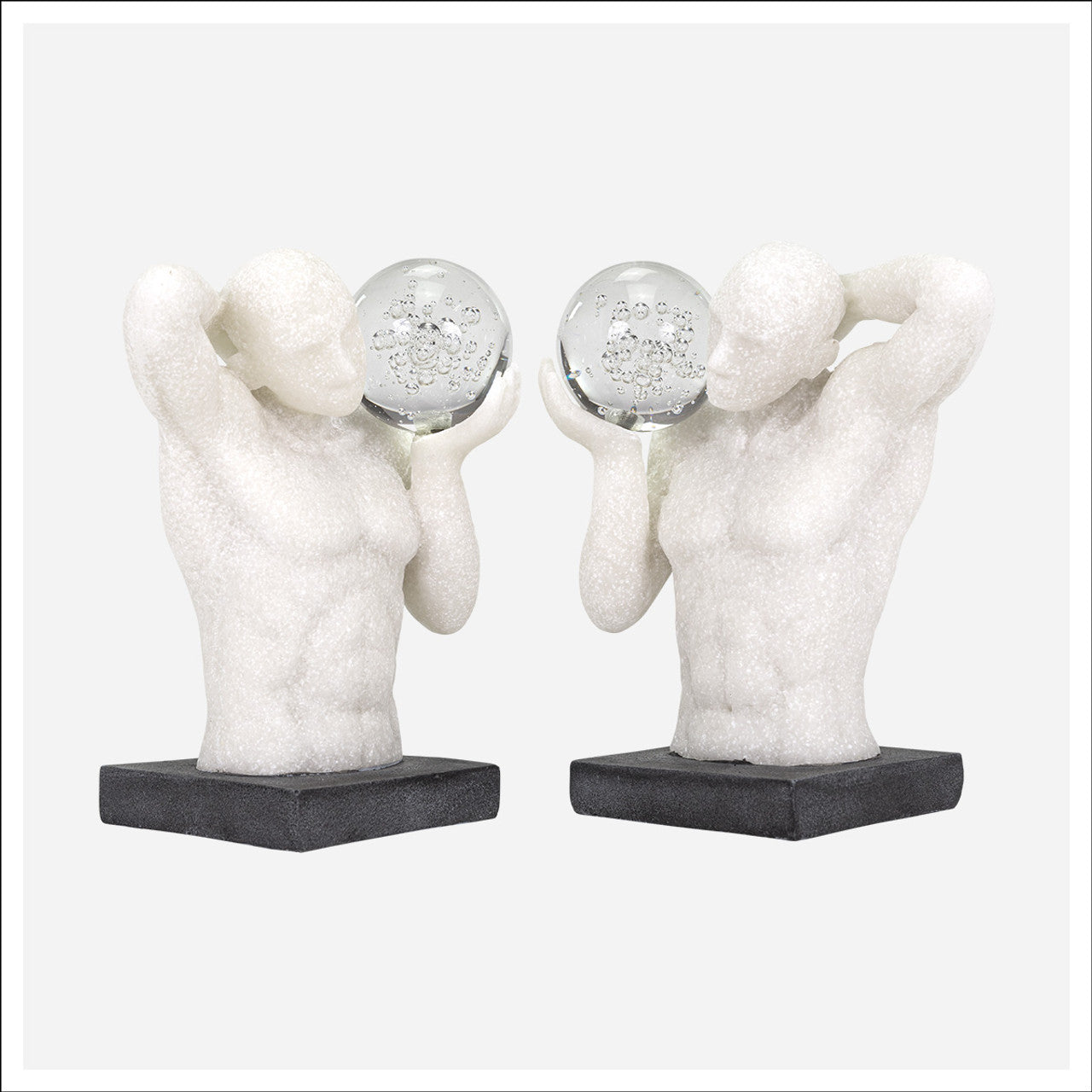 Atlas bookends