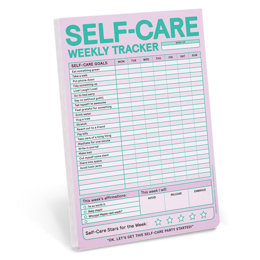 Self-Care Weekly Tracker Pad #12633