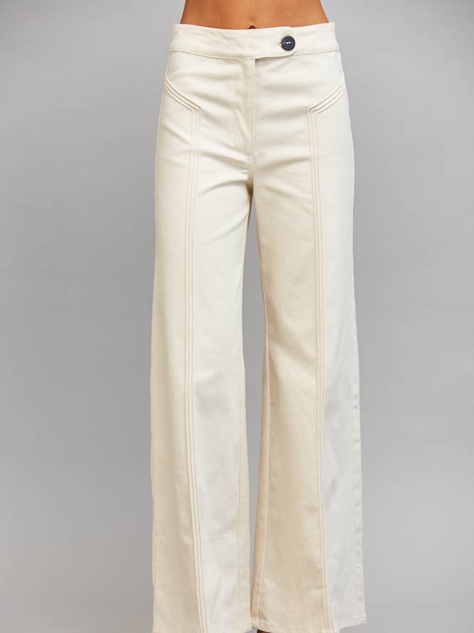 High Waisted Flared Pant