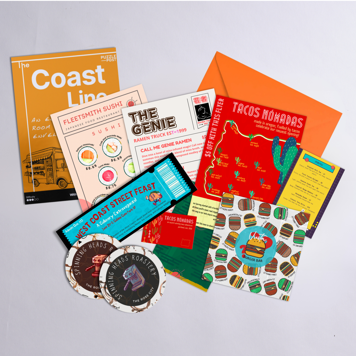 Personalisable | Puzzle Game | Board game | The Coast Line
