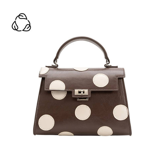 Maisel Chocolate Vegan Polka Dot  Handle Pre-Order 11/15