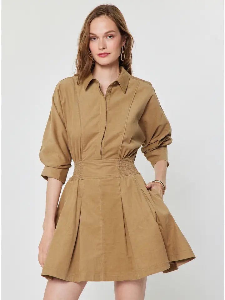 Flared  Mini Dress