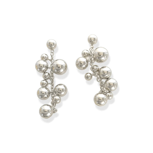 C18ER001 - Dangling Spheres Earrings