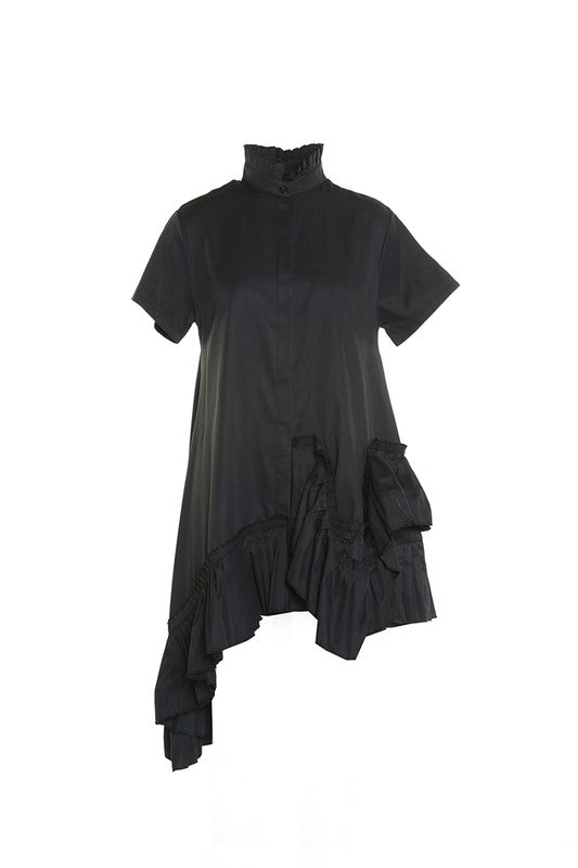 S/S Asymmetrical Dress