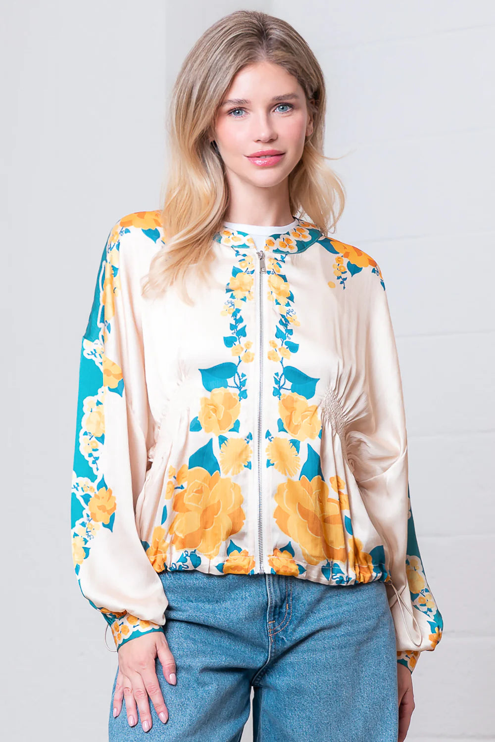 Long Drop Shoulder SLV Smoking Detail