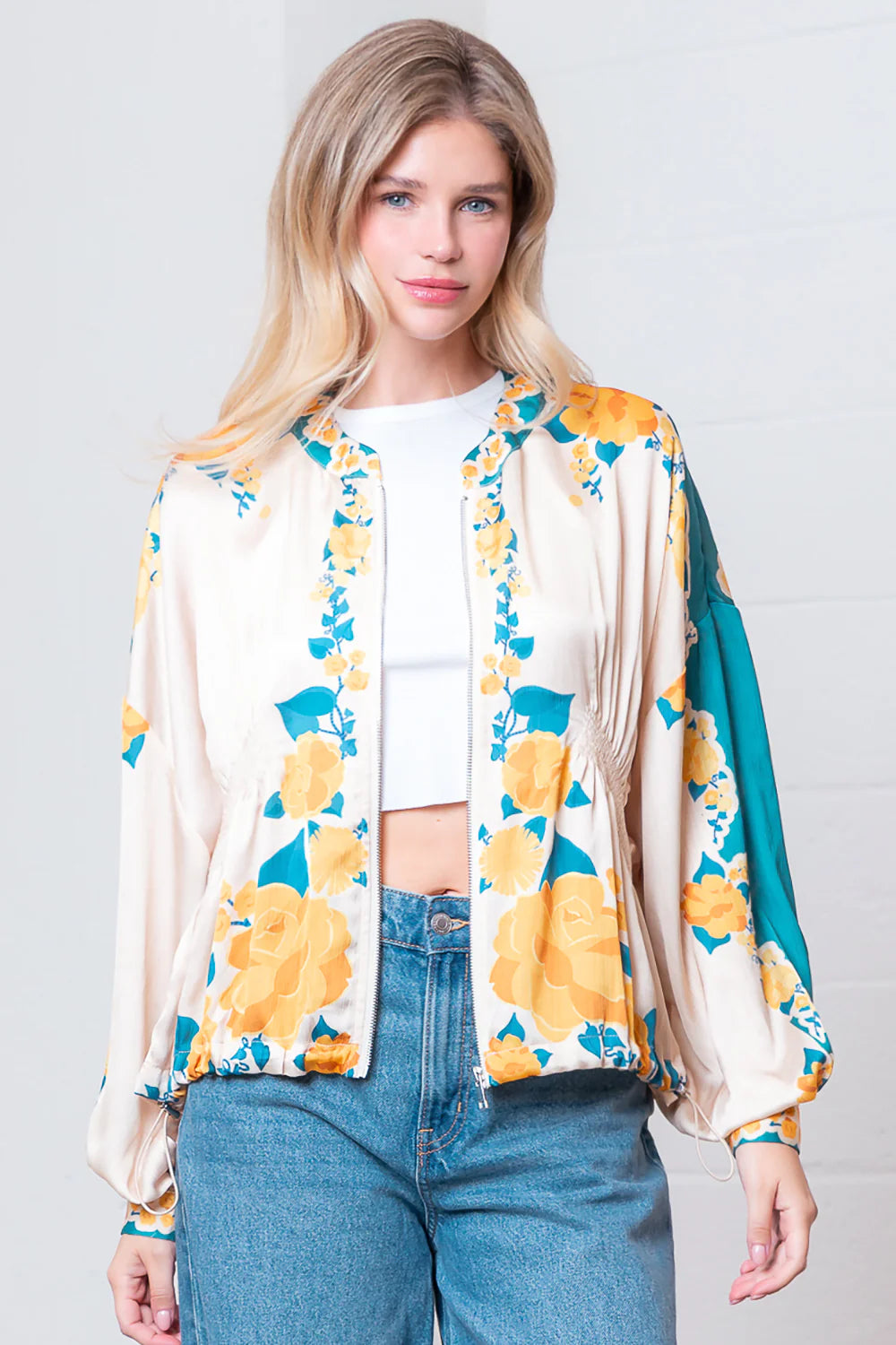 Long Drop Shoulder SLV Smoking Detail