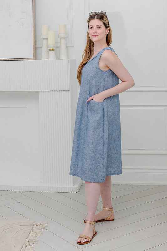 Crew Neck Dress