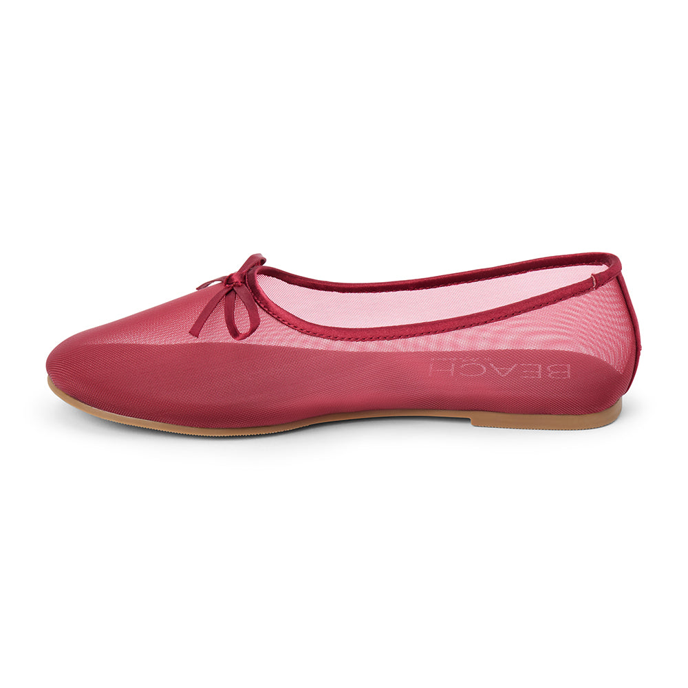 Jerzy Wine Mesh Flat
