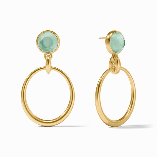 Laguna Statement Aquamarine Earring