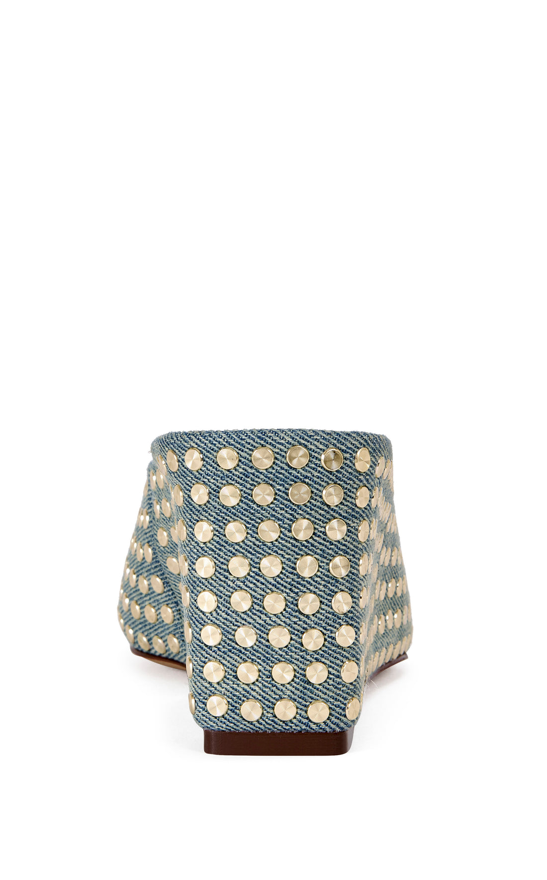 Denim Studs Wedge