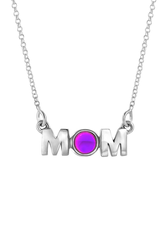 MOM Pendant Nk. Sterling Silver