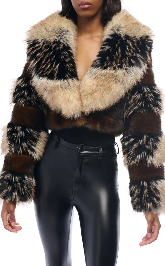 Portia Faux Fur Jacket
