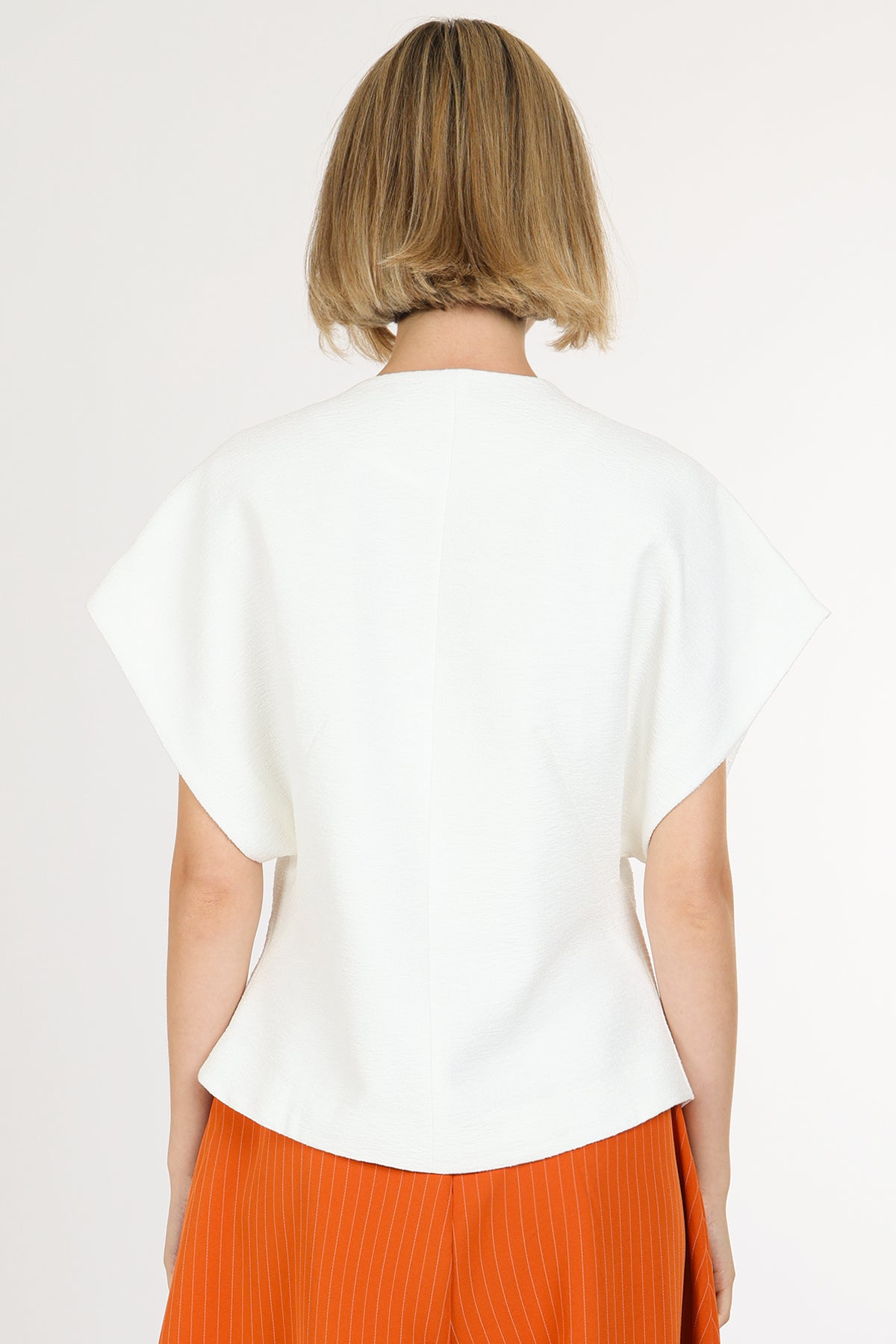 Embellished Statement asymmetric Top