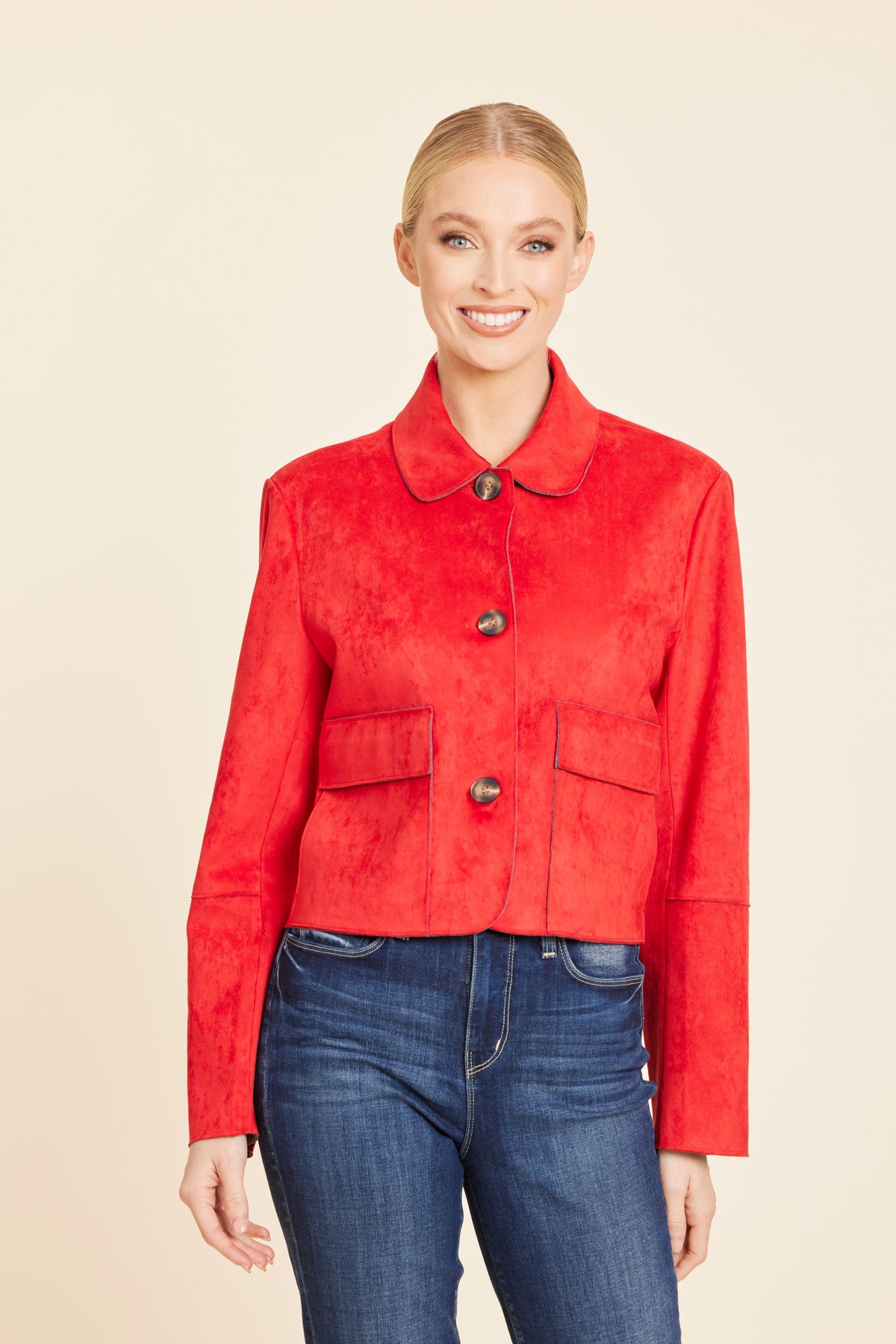 Red Suede Jacket