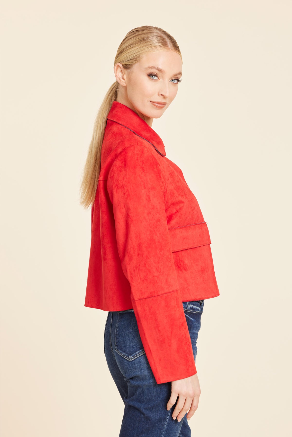 Red Suede Jacket