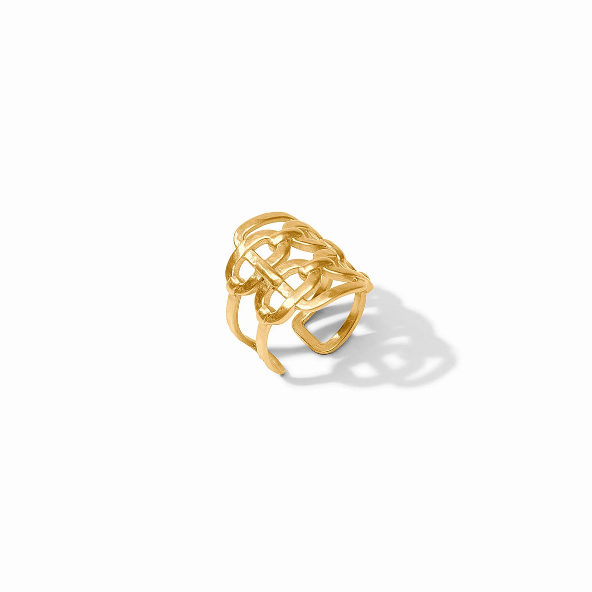 Sahara Statement Ring 24K Plate