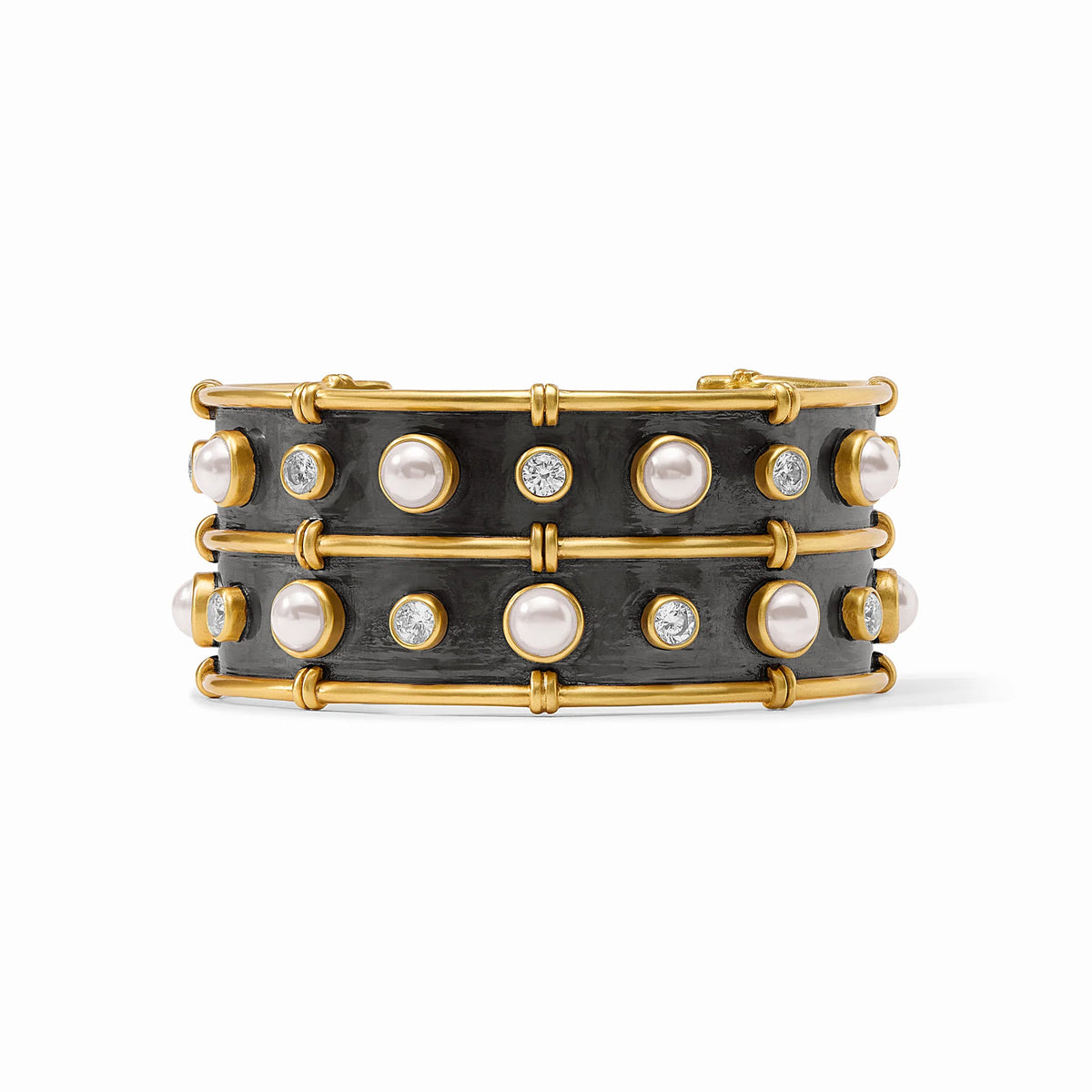 Tribeca Cuff Pearl 24K Plated