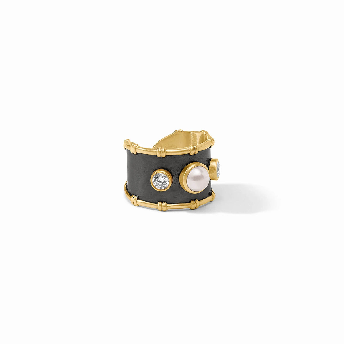 Tribeca Ring Pearl 24K Plates
