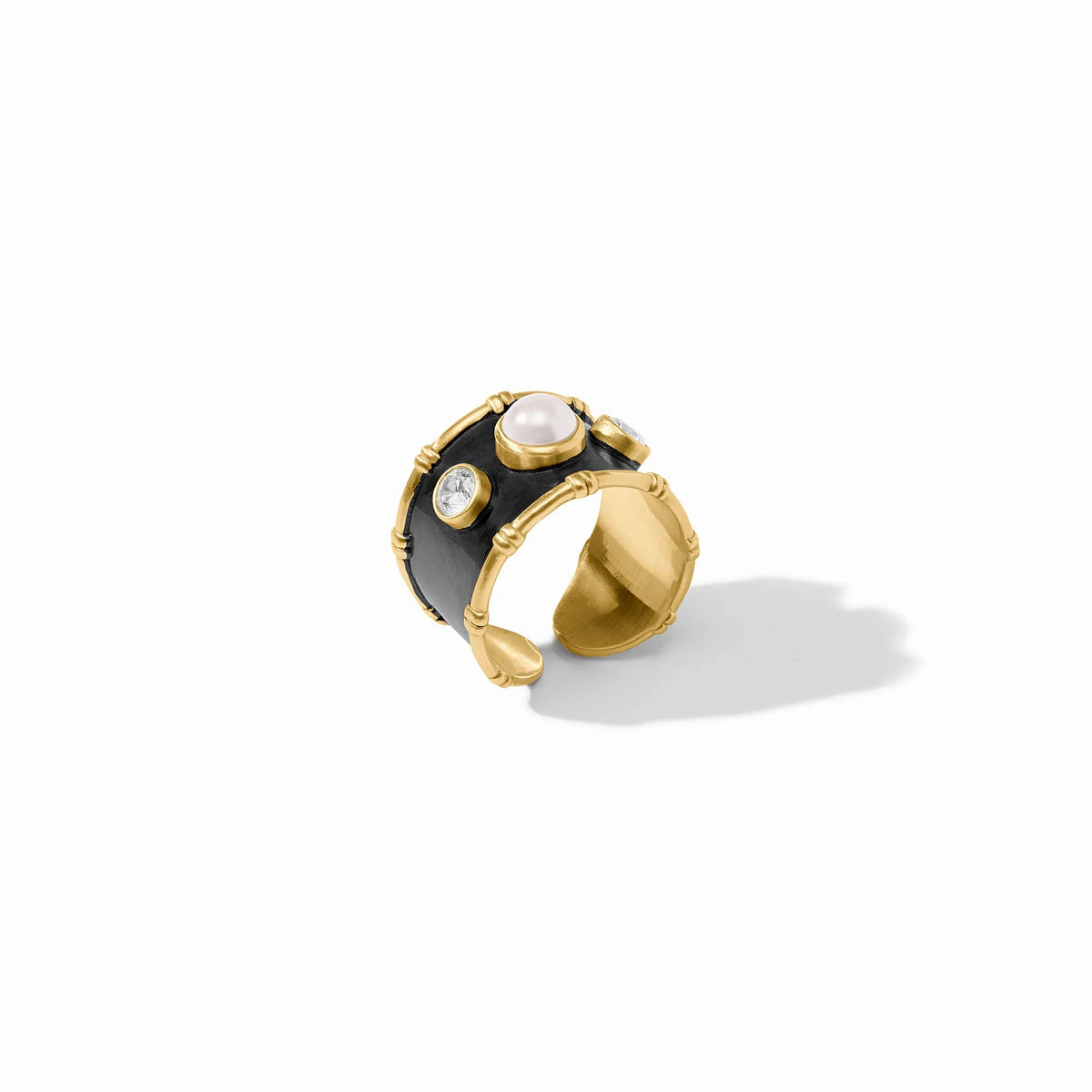 Tribeca Ring Pearl 24K Plates
