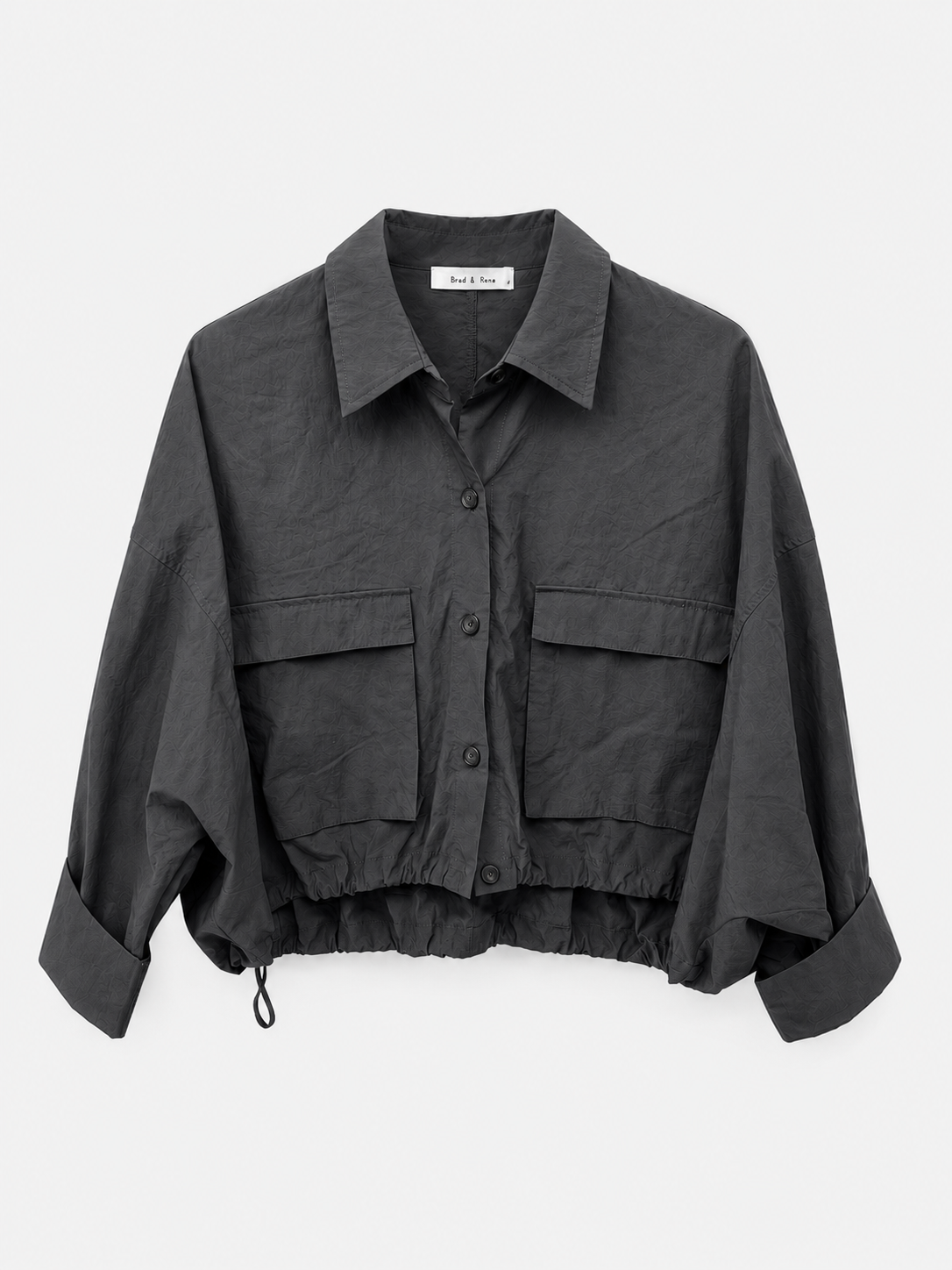 Shirt Jkt w/ Pockets & Drawstring