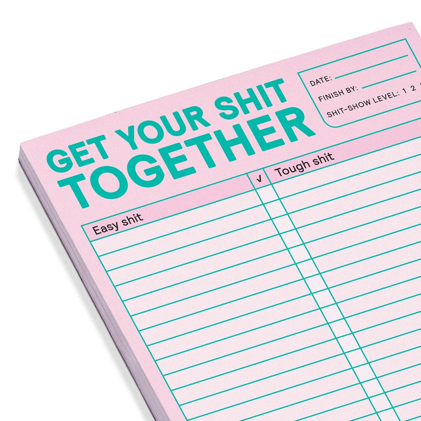 Get Your Shit Together Pad #12619