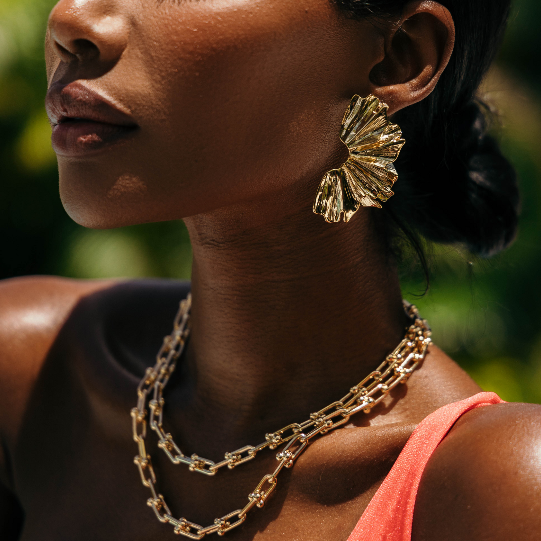 U Link Chain Necklace: 16" / 3mm
