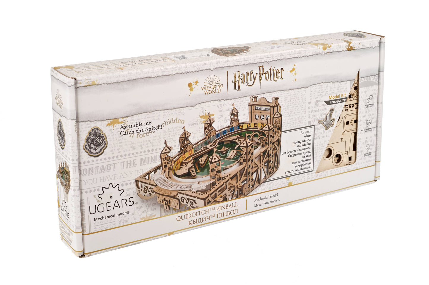 UGears Harry Potter™ Quidditch™ Pinball -Wooden 3D Puzzles