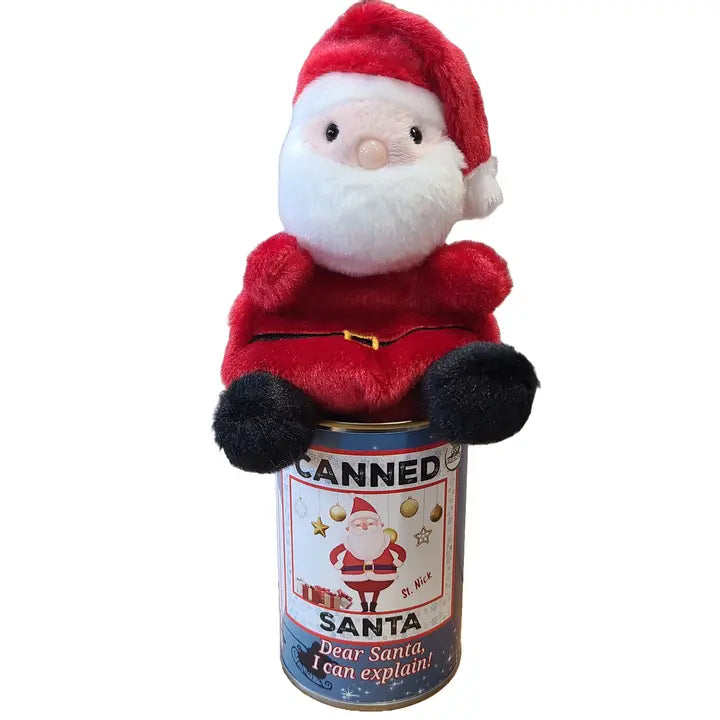 Canned Holiday Plush