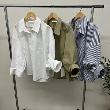 Oversize Olive Shirt