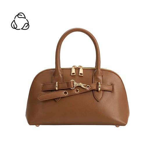 Rue Mocha Recycled Vegan Handle Bag