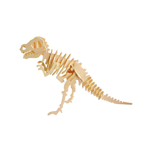 3D Wooden Puzzle: T-Rex